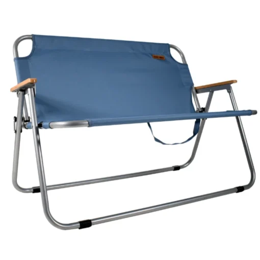 Settlement Double Folding Chair -AU Outdoor Equipment Shop SettlementDoubleFoldingChairCaptainsBlue1