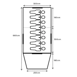 Turbo Lite Plus Tent 300 7 Turbo Lite Plus Tent 300 -AU Outdoor Equipment Shop TURBOPLUS300 Diagram dcfb8617 5b89 4305 b73a ff70f6033d17